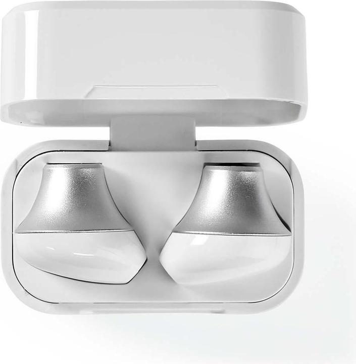 Immagine prodotto Nedis Cuffie Bluetooth, in-ear, 3h - bianco (3 h, Senza fili)