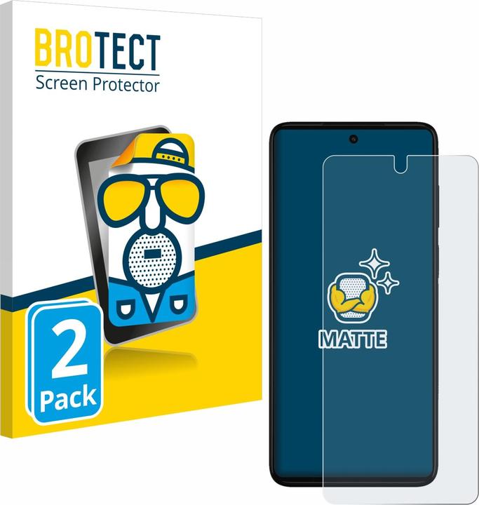 Image du produit BROTECT Film de protection antireflet Protection d'écran mat (2 pièce(s), Motorola Moto G52)