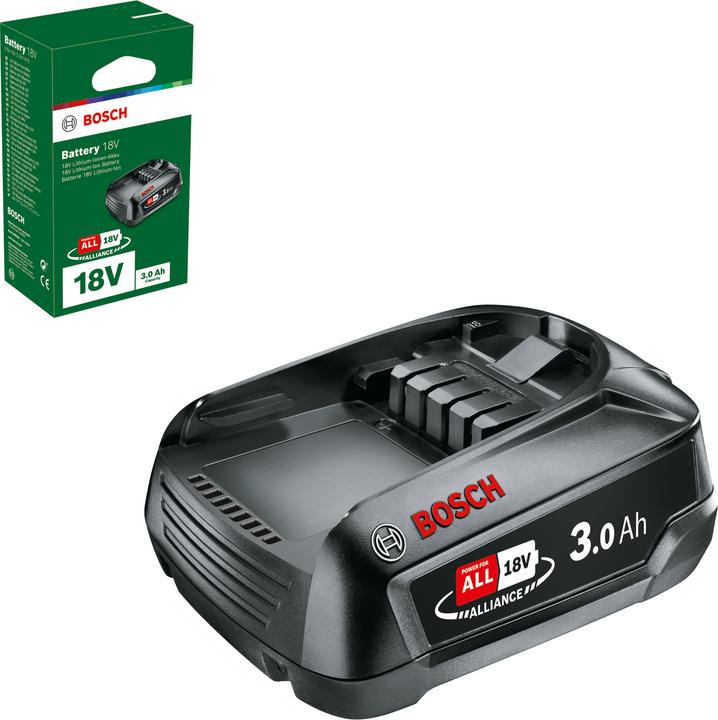 Image du produit Bosch Home & Garden Pack de batteries PBA 18V (1x3,0Ah) (18 V)