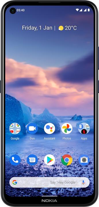 Actual product image Nokia 5.4 (128 GB, Polar Night, 6.39", Dual SIM + SD, 48 Mpx, 4G)