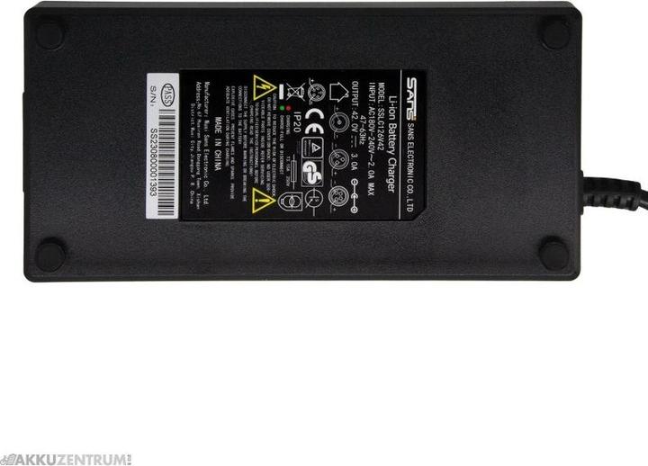 Produktbild Sans E-Bike Ladegerät 42V / 3,0A (E-Bike Ladegerät)