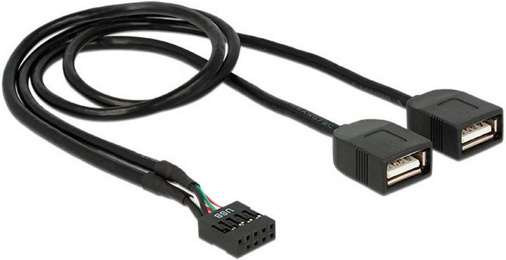 Immagine prodotto Delock Cavo USB 2.0 Type-A 2 x femmina a pin header 40 cm (0.40 m, USB 2.0)