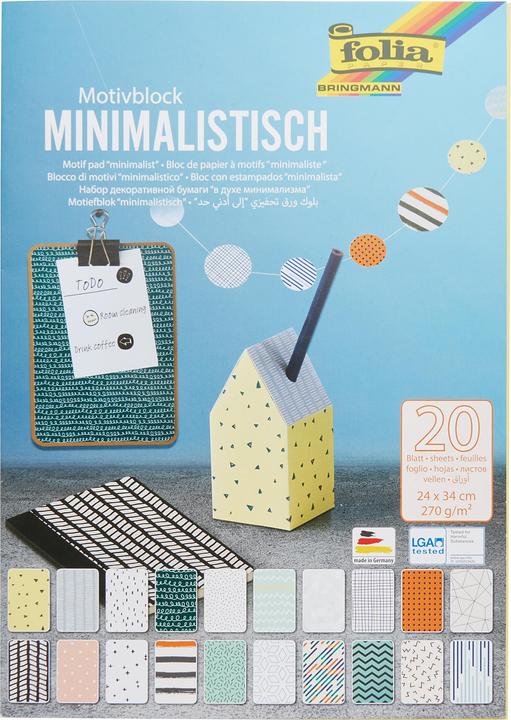 Produktbild Folia Motivblock Minimalistisch (270 g/m², 1 x)