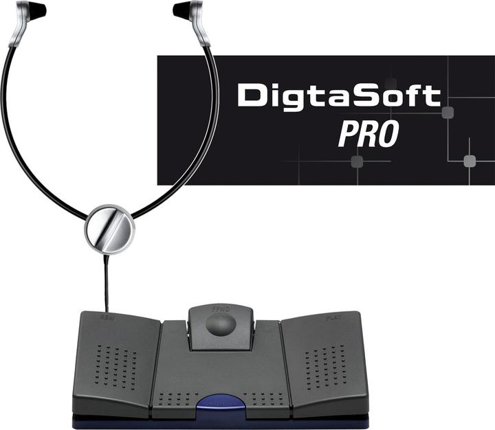 Actual product image Grundig Digta Transcription Starter Kit 568 (DigtaSoft Pro)