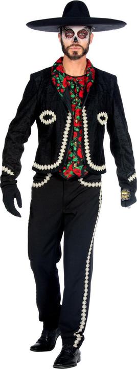 Produktbild Wilbers Herren Mariachi Kostüm, schwarz (XL)