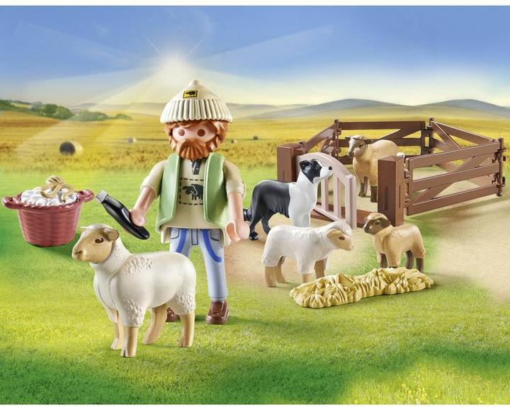 Produktbild Playmobil Junger Schäfer mit Schafen (71444, Playmobil Country)