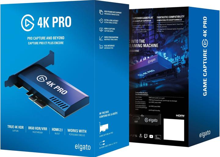 Actual product image Elgato Game Capture 4K Pro (Xbox Series X, PS5, Switch, Mac, PC)