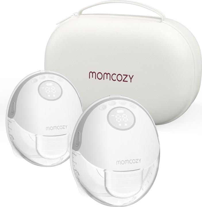 Produktbild Momcozy M6 Hands-free Breast Pump Grey Double Packs