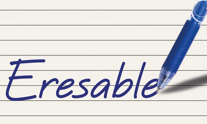 Produktbild Q-Connect Roller Erasable Ink (Schwarz, 10 x)