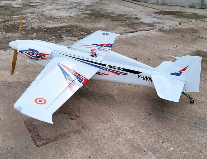 Image du produit Seagull Models SG-Models ) Nemesis NXT F1 Air Race "Blanc" 80.5" 50-60cc ARF (Oiseau de guerre)