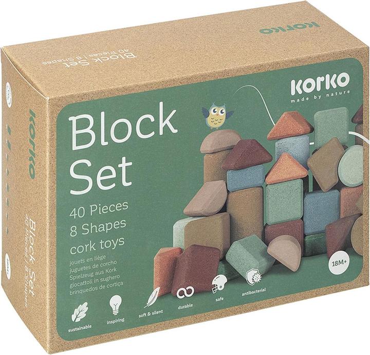 Korko Tall Architects - 40 cork blocks
