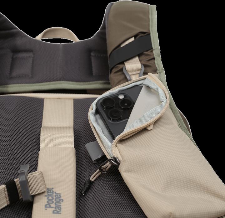 Image du produit VSGO Pocket Ranger 35 L Off White Green With Insert (Sac à dos photo, 35 l)