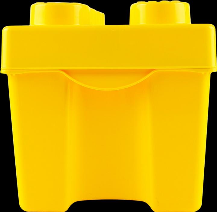 Produktbild LEGO Aufbewahrungsbox Mittel mit Deckel Stapelbar NEU Teile 2x