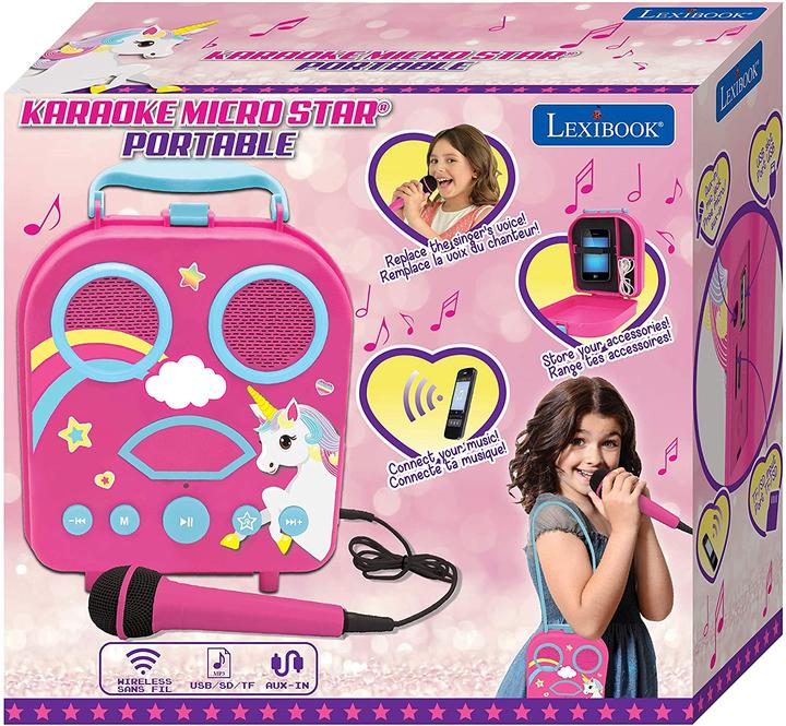 Actual product image Lexibook Portable Karaoke with Microphone (BTC050UNI)