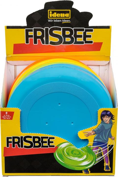 Actual product image Idena Frisbee, approx. 19cm blue, green, yellow, orange
