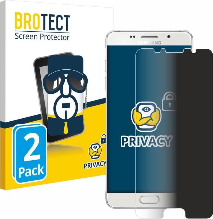 Actual product image BROTECT Anti-spy privacy film Blue light protection film (2 Piece, Samsung Galaxy A5 (2016))
