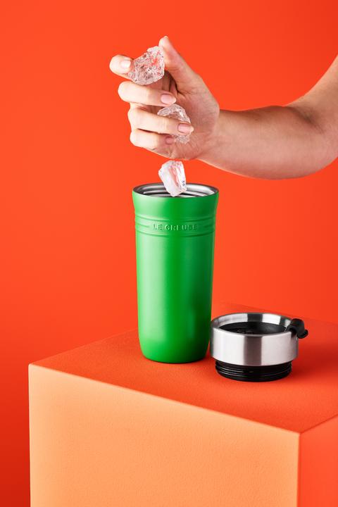 Actual product image Le Creuset On The Go Thermobecher bamboo green 350ml (0.35 l)