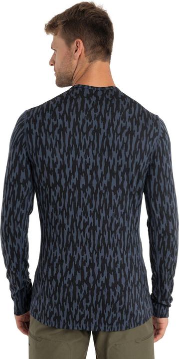 Actual product image Icebreaker M Mer 200 Oasis LS Crewe Macro Forms (L)