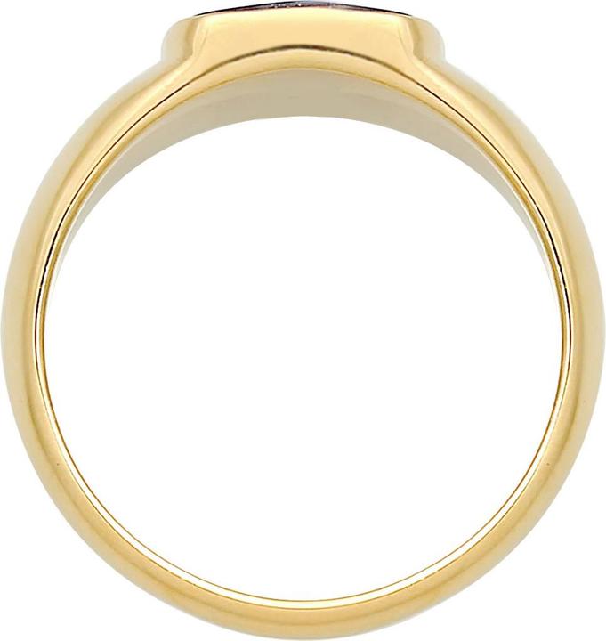 Produktbild Elli PREMIUM Ring Siegelring Sodalith Quadrat Klassik 925 Silber (54, 925 Silber)