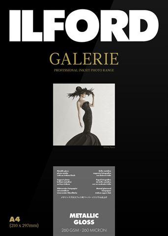 Image du produit Ilford Galerie Prestige Metallic Gloss 260g/m² A4 25 feuilles (260 g/m², A4, 25 x)