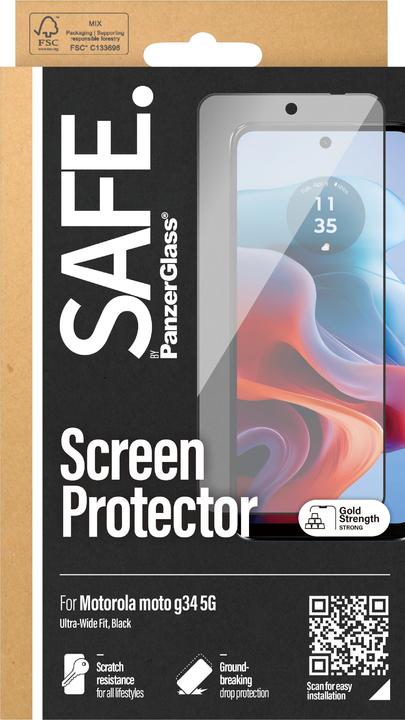 Immagine prodotto Safe Vestibilità ultra-ampia (1 Pezzo/i, Motorola Moto G34)