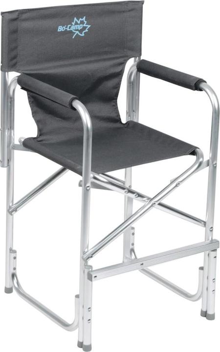 Image du produit Bo-Camp Chaise de camping pour enfants - Opvouwbaar - Aluminium - Antraciet (Chaise haute)