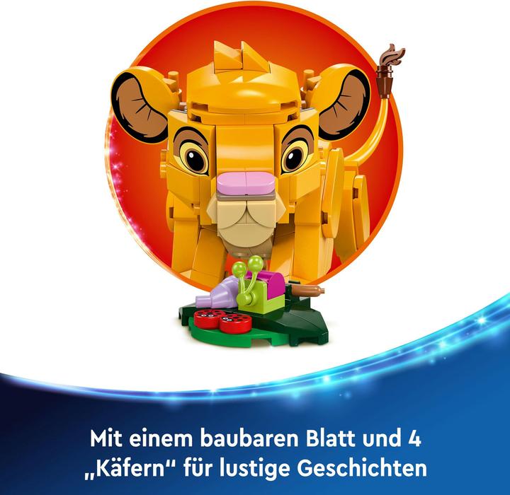Productafbeelding LEGO 43243 Simba, de leeuwenwelp van de koning (43243, LEGO Disney)
