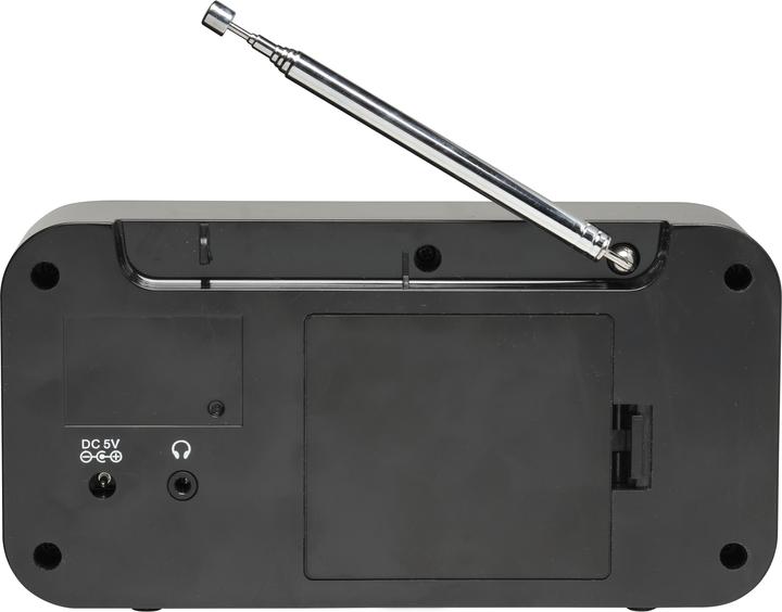 Immagine prodotto Denver Ricevitore radio DAB-42, portatile, digitale, nero (DAB)