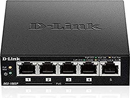 Immagine prodotto D-Link Des-1005p (5 Porti)