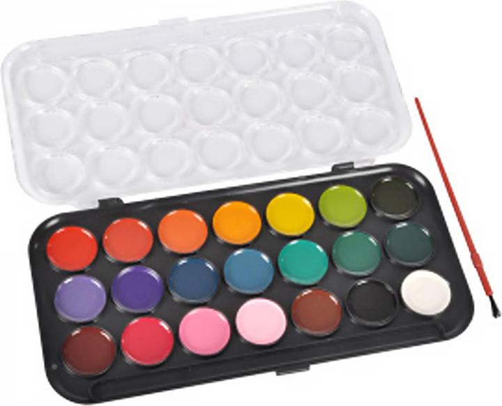 Image du produit Seurat Aquarelle, palette de 21 couleurs et pinceau (Multicolore)