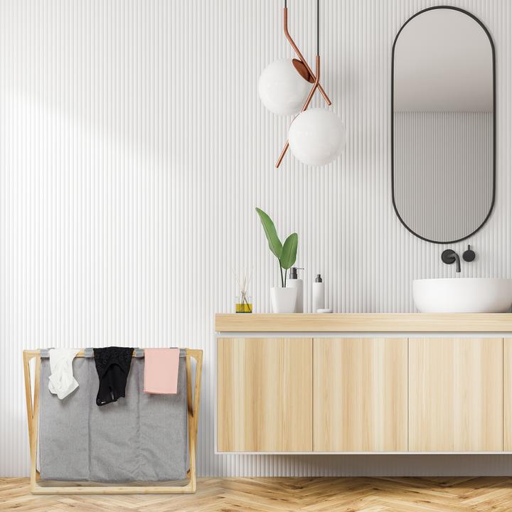 Actual product image Relaxdays Laundry sorter (84 l)