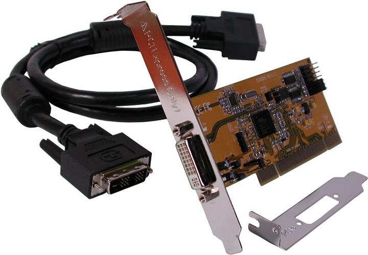 Actual product image Exsys EX-1094 PCIe to PCI Slot Adapter