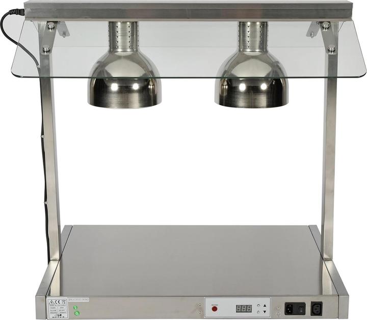 Actual product image Mayfair Electric carvery lamp units-2 230V/900W CH Stecker 810x530x748 mm CNS