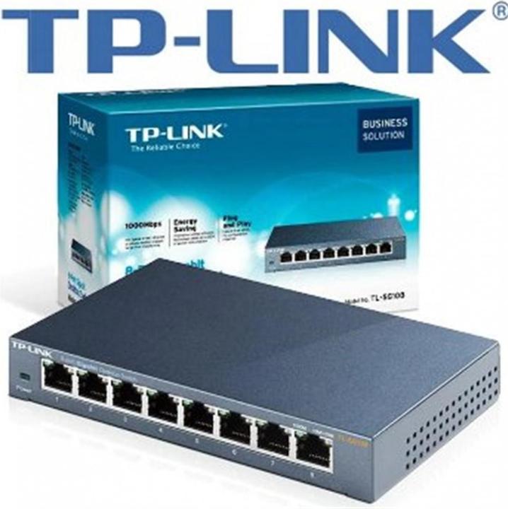 Produktbild TP-Link Tl-Sg108 (8 Ports)