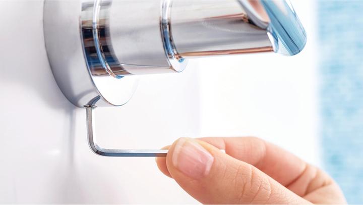 Actual product image tesa LUUP WC replacement roll holder incl. adhesive solution without drilling