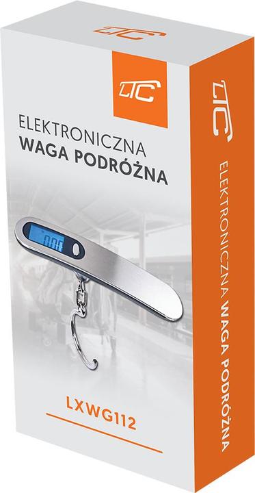 Actual product image Lasmex Travel weight handheld silver CR2032 LTC (Luggage scale)