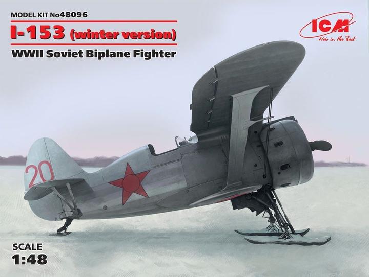Produktbild ICM I-153 winter version WWII Soviet Biplane Fighter