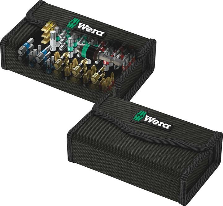 Actual product image Wera Bit-Safe 61 BiTorsion 1 (Hexagon socket TX M10, Cross Phillips PH M1, Cross Phillips PH M2, Cross Pozidriv PZ M1, Cross Pozidriv PZ M2, Cross Phillips PH M3, Cross Pozidriv PZ M3, Hexagon socket TX M15, Hexagon socket TX M20, Hexagon socket TX M25, Hexagon socket TX M30, Hexagon socket TX M40)
