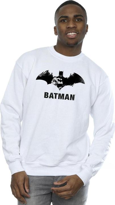 Produktbild Batman Schwarz Stare Logo Baumwolle Sweatshirt (4XL)