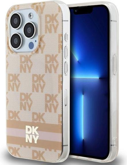 Produktbild DKNY DKHMP13LHCPTSP iPhone 13 Pro / 13 6.1" różowy/pink hardcase IML Checkered Mono Pattern & Printe (Apple iPhone 13 Pro)