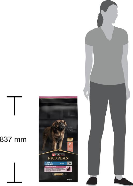 Immagine prodotto Pro Plan Pelle sensibile degli adulti robusta (Adulto, 1 pz., 14190 g)