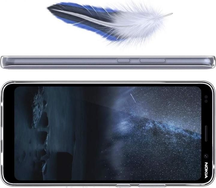 Actual product image Screenguard Nokia 9 PureView Flexible TPU Clear Case (Nokia 9 PureView)