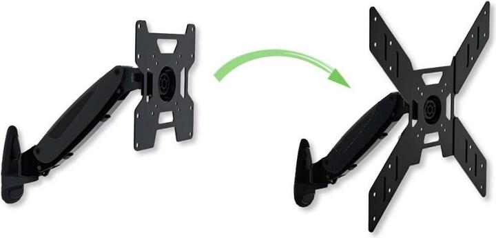 Immagine prodotto Techly Componente di montaggio (adattatore VESA) - acciaio laminato a freddo (Muro)
