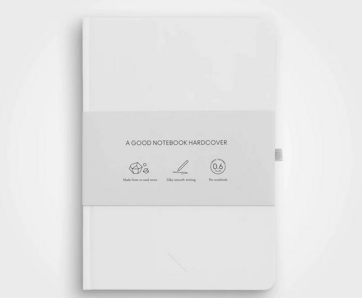 Produktbild A Good Company Steinpapier Notizbuch - A5 Hardcover, Liniert (A5, Liniert, Harter Einband)