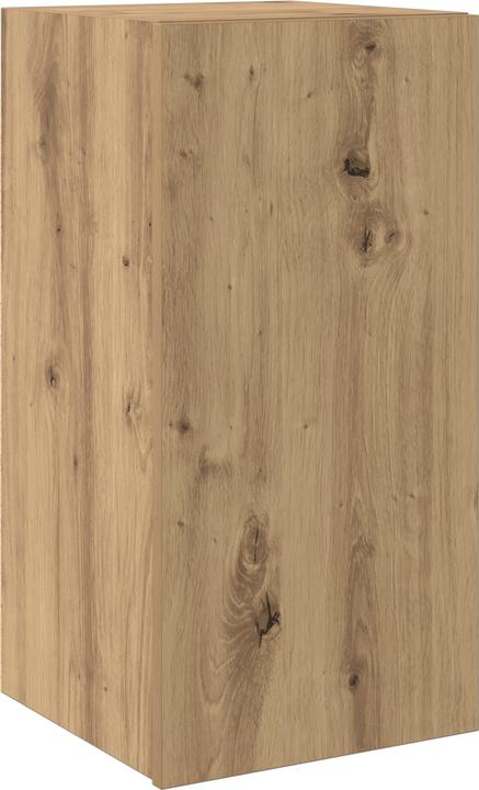 Actual product image VidaXL 4-piece TV cabinet set wall-mounted Artisan oak chipboard (100 x 40 x 40 cm)