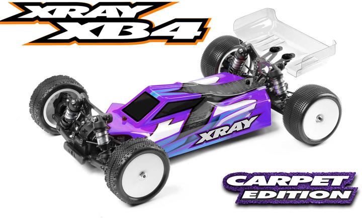Produktbild Xray XB4C'24 - 4WD 1/10 ELECTRIC OFF-ROAD CAR - CARPET EDITION (Kit)