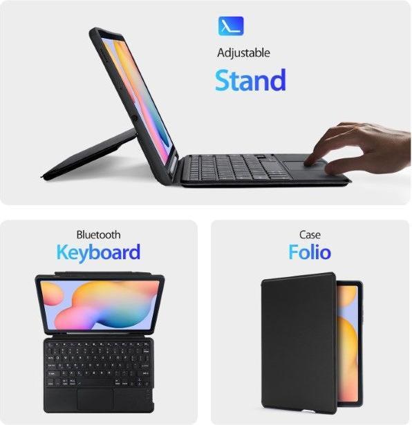 Actual product image Dux Ducis DK Series Keyboard Case (US, Galaxy Tab S6 Lite)