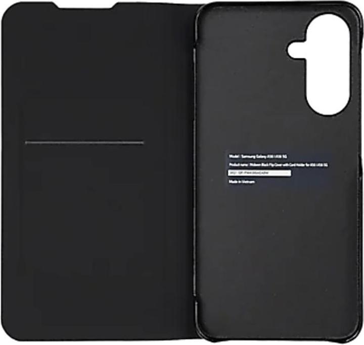 Actual product image Samsung Designed for Wallet Flip Cover für A566B Galaxy A56 5G - black (Samsung Galaxy A56)