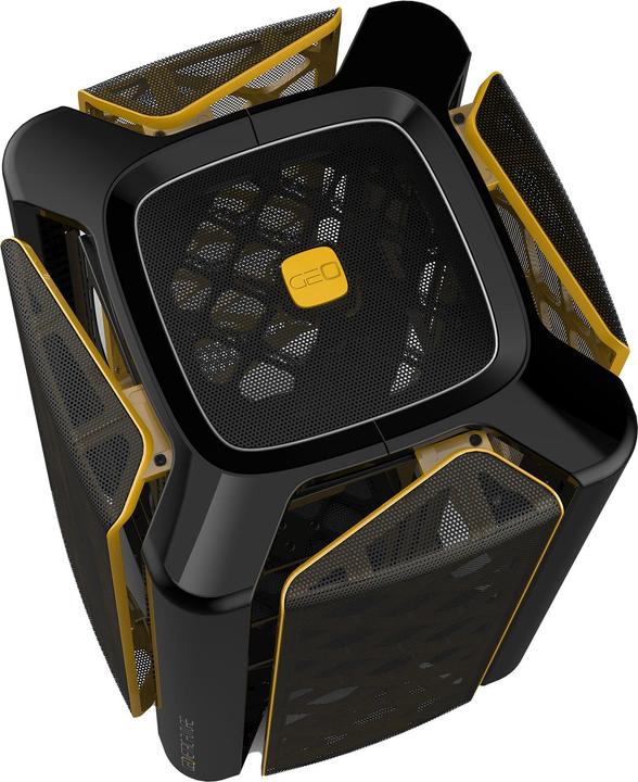 Productafbeelding Geometric Future M2 DE ARK behuizing, gaas - zwart (mATX)