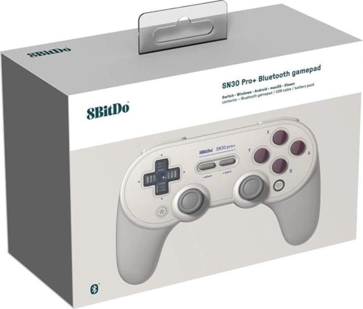 Actual product image 8bitdo SN30 PRO+ G Classic Gamepad (Android, PC, Switch, Mac, Steam Machine)
